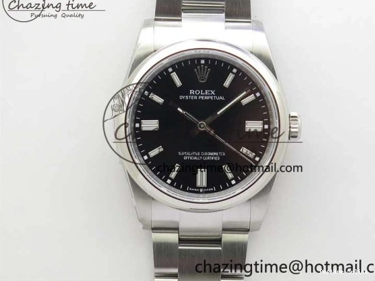 0223 Oyster Perpetual 36mm 126000 BP Best Edition Black Dial on SS Bracelet Reliable 2650